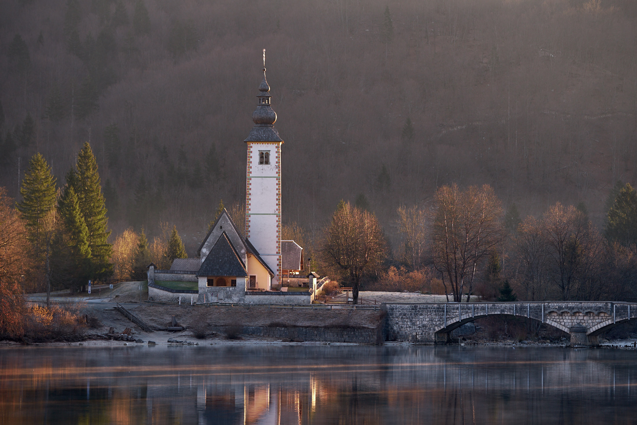 Словения. Озеро Бохинь. 2020. Фото: В. Петров.